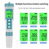 PH Meter TDS Meter 8 in 1 Digital Water Tester Pool Salt Tester Salinity, PH, TDS, EC, ORP, H2 and TDS Meter, PH Meter for Water with LCD Backlit
