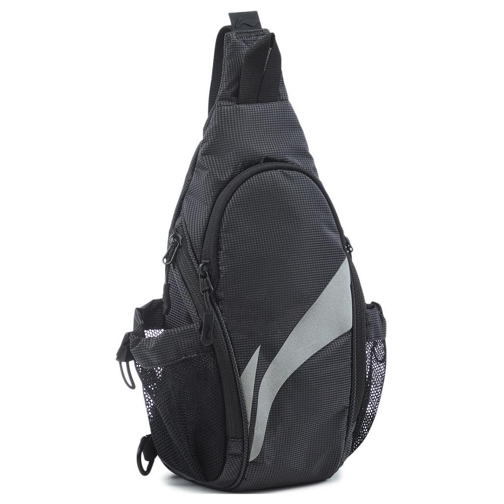 New LiNing Fitness Series Polyamide Crossbody Bag, Shoulder Bag Regular Unisex Black ABDU387-1