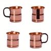Hrnček Moscow Mule Hrnček na mlieko Pohár na nápoje Riadu Kladivkový pohár Riadu na stôl Pohár na vodu na sviatočný bar Svadobná párty Dekorácia