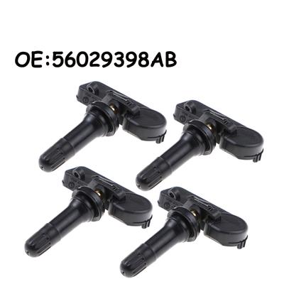 4 τεμάχια/παρτίδα Αυτοκινήτου Για Jeep Grand Cherokee Wrangler Fiat 500 Freemont JF TPMS Αισθητήρας Παρακολούθησης Πίεσης Ελαστικών 433MHZ 56029398AB