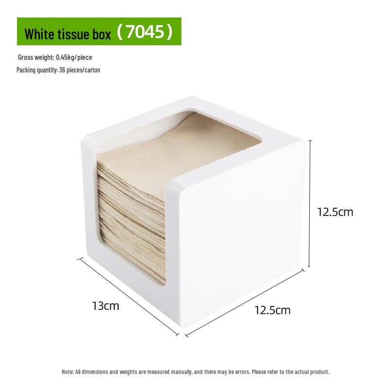 Коммерческий акриловый и нержавеющий держатель для салфеток One Size