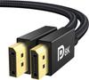DP 2.1 HD Monitor Cable UHBR10 40Gbps Large DP to DP Adapter Cable