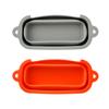 Suitable For Grill Oil Filter Box Multi-function Retractable Storage Silicone Oil Filter Box Kitchen Oven Oil Drip Box