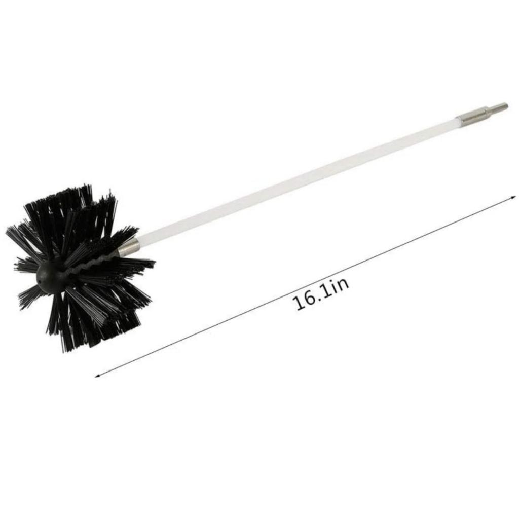 Chimney Reamer with 9 Flexible Rods Flexible Swirl Adjustable Length Flexible Deep Cleaner Multifunctional Cleaning Garbage Cleaning for Kitchen Line
