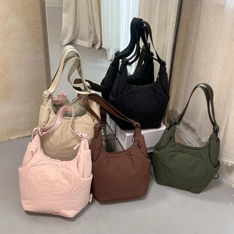 Women Large Capacity Nylon Hobo Bag Casual Shoulder Handbag Travel Tote Bag