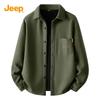 JEEP Men's Fleece-Lined Corduroy Shirt