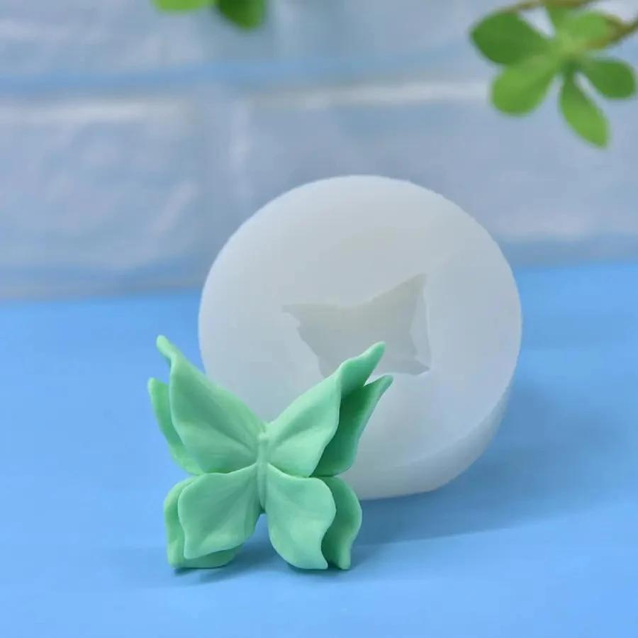 

3D двухслойные силиконовые формы в виде бабочек для самостоятельного изготовления торта, помадки, бисквита, печенья, мыла, сахарного пудинга, шоколадных леденцов, десертов