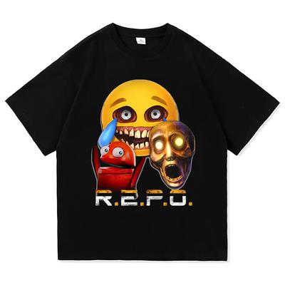R.E.P.O. Král poražených Tričko Módní Estetické Pánské Herní Repo Tričko Unisex Ležérní Anime Vysoce kvalitní Trička