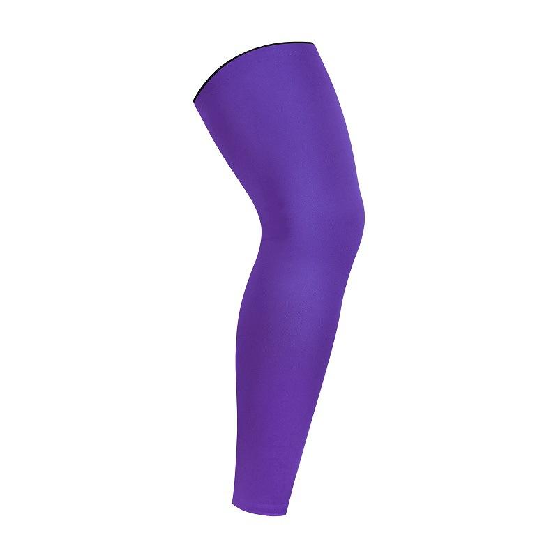 Full Leg Compression Non-Slip Knee Sleeve for Men & Women Polyester Spandex Material Basketball Cycling Leg Warmers for Running