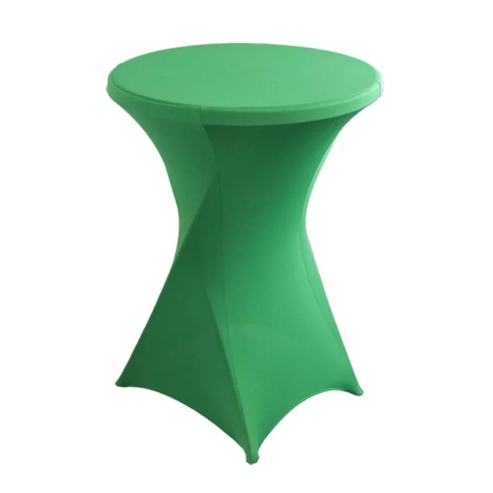 Vier-Wege-Spann-Tischdecke für Hochzeit und Geburtstagsfeier, Bar und Restaurant, Verkaufsstand, 80 cm Durchmesser