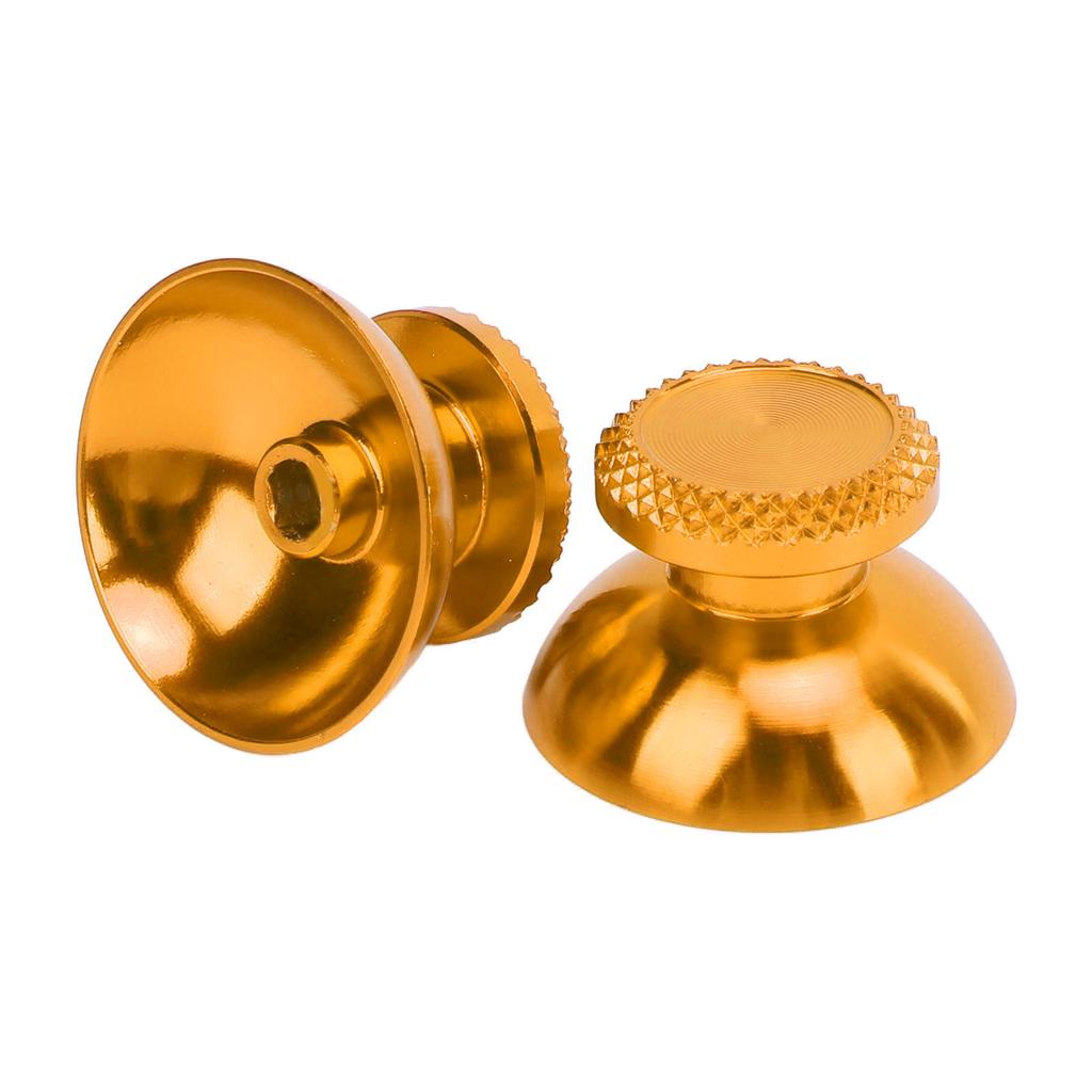 2Pcs Metal Analog Grips Stick Thumbsticks Controller Aluminum Alloy Metallic Joystick Handheld Game