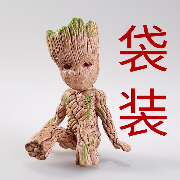 

Animation, Tree Man Flower Pot, Potted Plant, Tree Monster Figure Car Ornament (2PCS)
