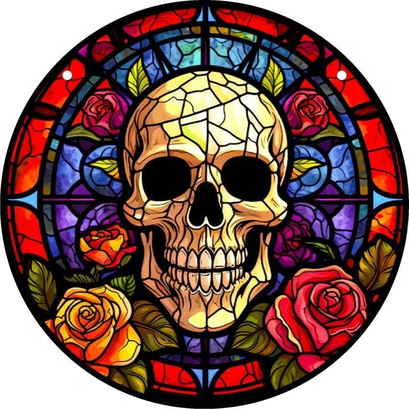 Tree 3d Of Life Dreamcatcher Halloween Acrylic Home Decoration Hanging Sign Door