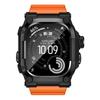 Rugged Integration Band with Case For Apple Watch Ultra 3/2/1 49mm Sport Silicone Strap with Metal Bumper Cover for iWatch Ultra