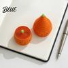 Small Pumpkin Collectible Halloween Stress Toy Retractable Spiral Fidget Sensory Toy for Plastic Ornament Kids Adults 3D Printed Desktop Decoration,