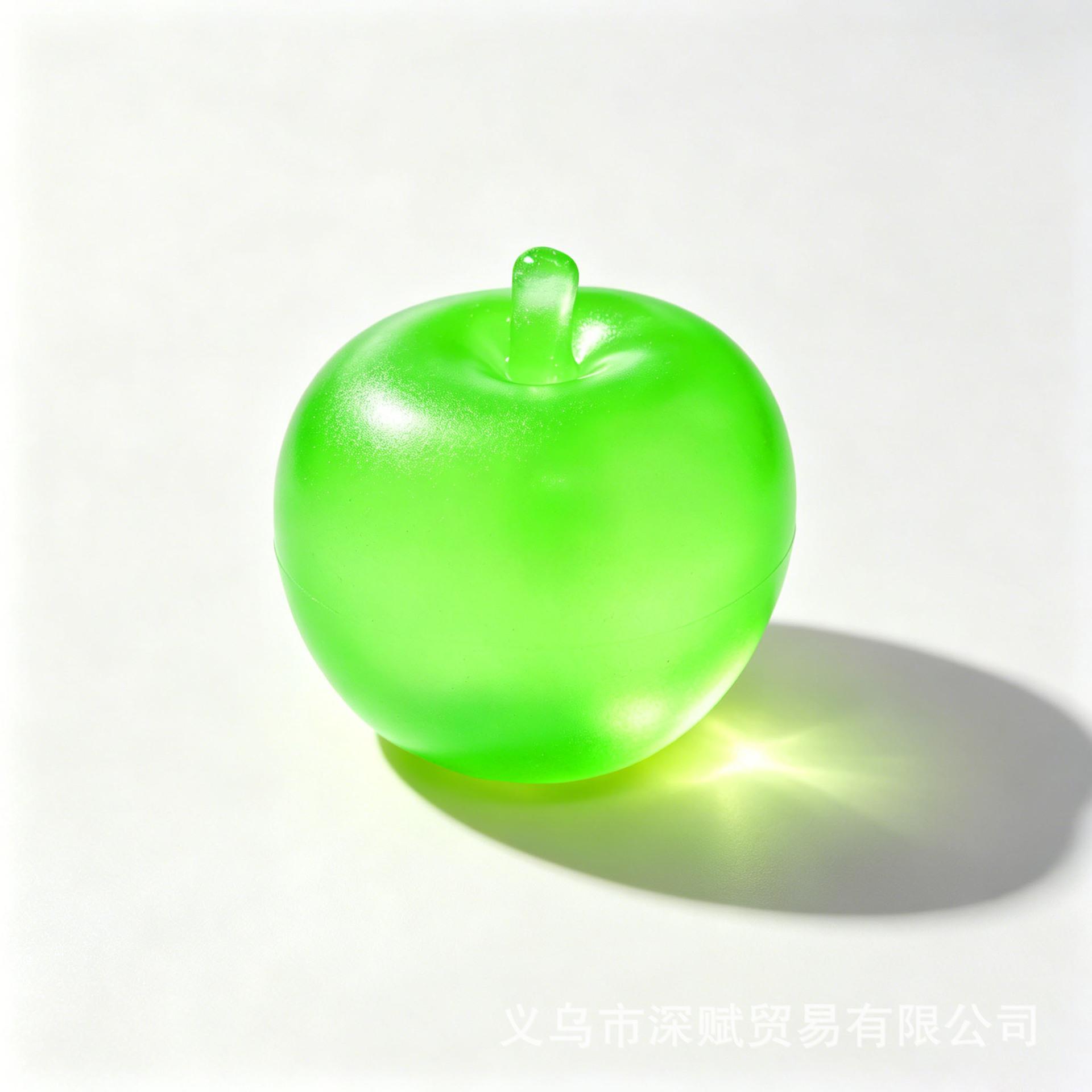 1 Stuk Realistische Appel TPR Squishy Langzame Terugslag Stressverlichting Fidget Speelgoed