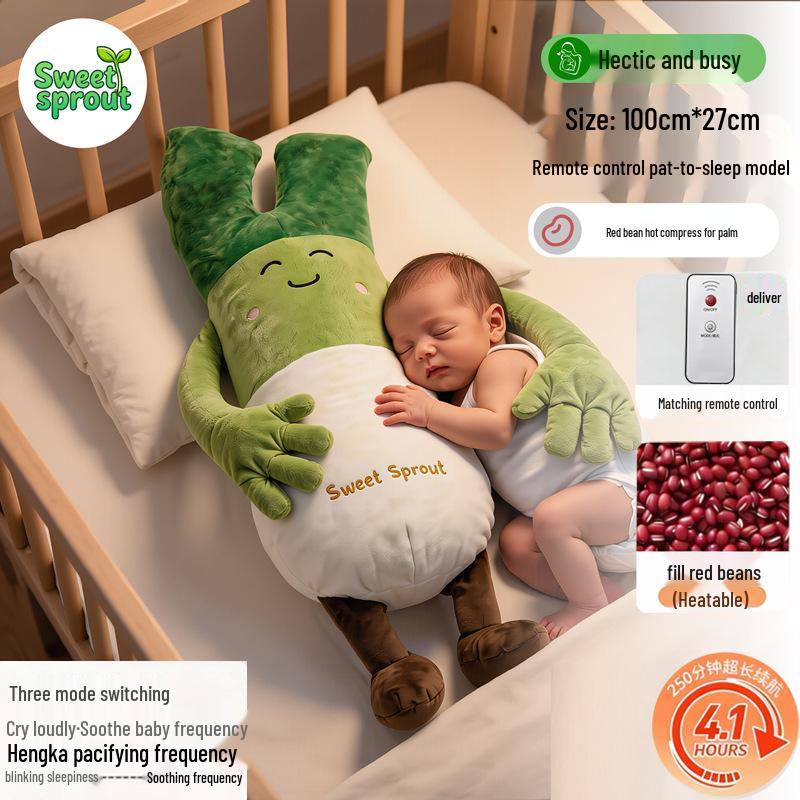 Soothing Baby Sleep Pillow with Startle Reflex Support
