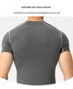Men's Quick-Dry Elastic Training T-Shirt - Short Sleeve Sportswear 1003