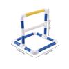 Parrot Stand Perch Rack Bird Play Center Toy Tray Training (Scrub)