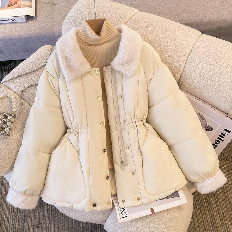 New Winter Down Padded Clothes 2025 Women's Small Padded Clothes Waist Padded Jackets Thickened Jacket Tide