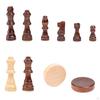 Wooden Chess Set Travel Game Family Games Birthday Gift Folding Board Educational Toys