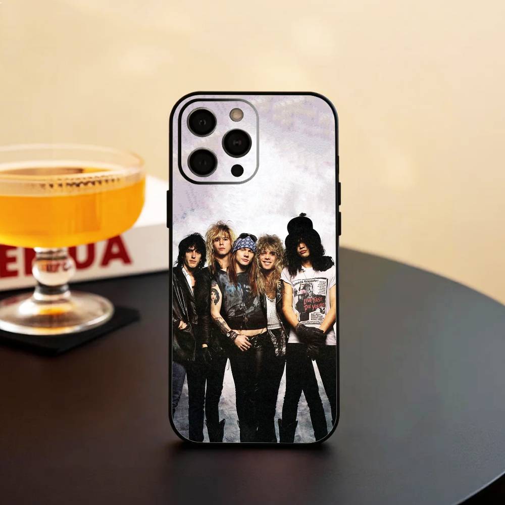 BAND G-Guns N' Roses Phone Case Silicone Soft For IPhone 17 16 15 14 13 12 11 X XR Plus Pro Max Plus