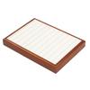 Multi-Grids Earrings Display Tray Velvet Jewelry Box Wooden Holder  Jewelry Storage Box
