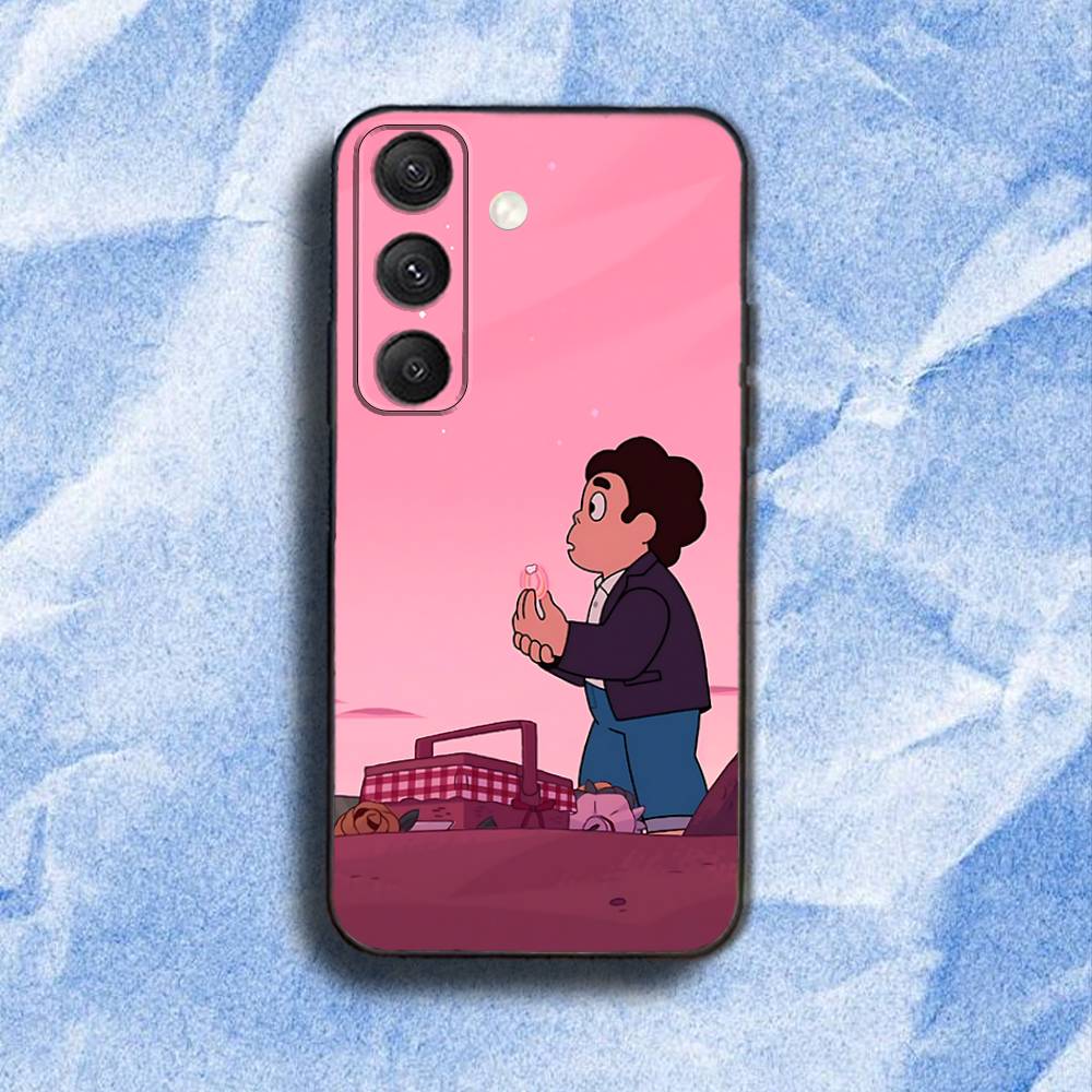 hot Steven Universe Cartoon Phone Case For Samsung S22,S24,S20,S25,S23,S30,S21,Ultra,Plus,Fe,5G,Lite perfect touching feel case
