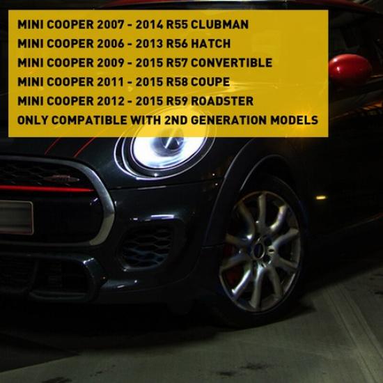 Amber/Red LED Side Fender Marker Light For MINI Cooper 2009-2015 Convertible R57