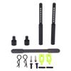 RC Car Front Rear Body Post Mounts Aluminum Alloy Column Mounts Kit for AXIAL SCX10 90046 9004797mm   3.8in