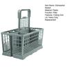 Universal Dishwasher Cutlery Basket with Folding Grid Lid Heavy Duty