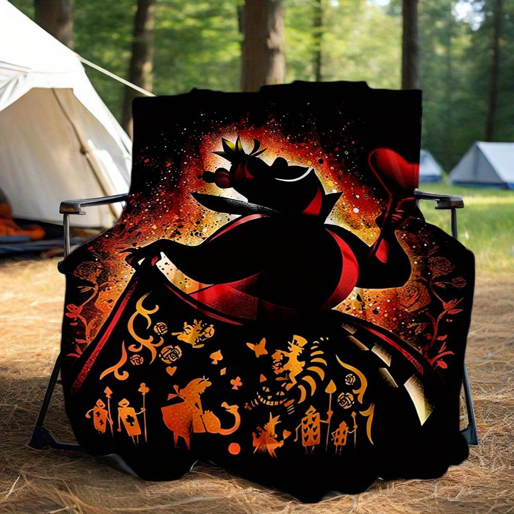 1pc, Disney Villains Blanket, Living Room, Travel, Camping, Car Blankets