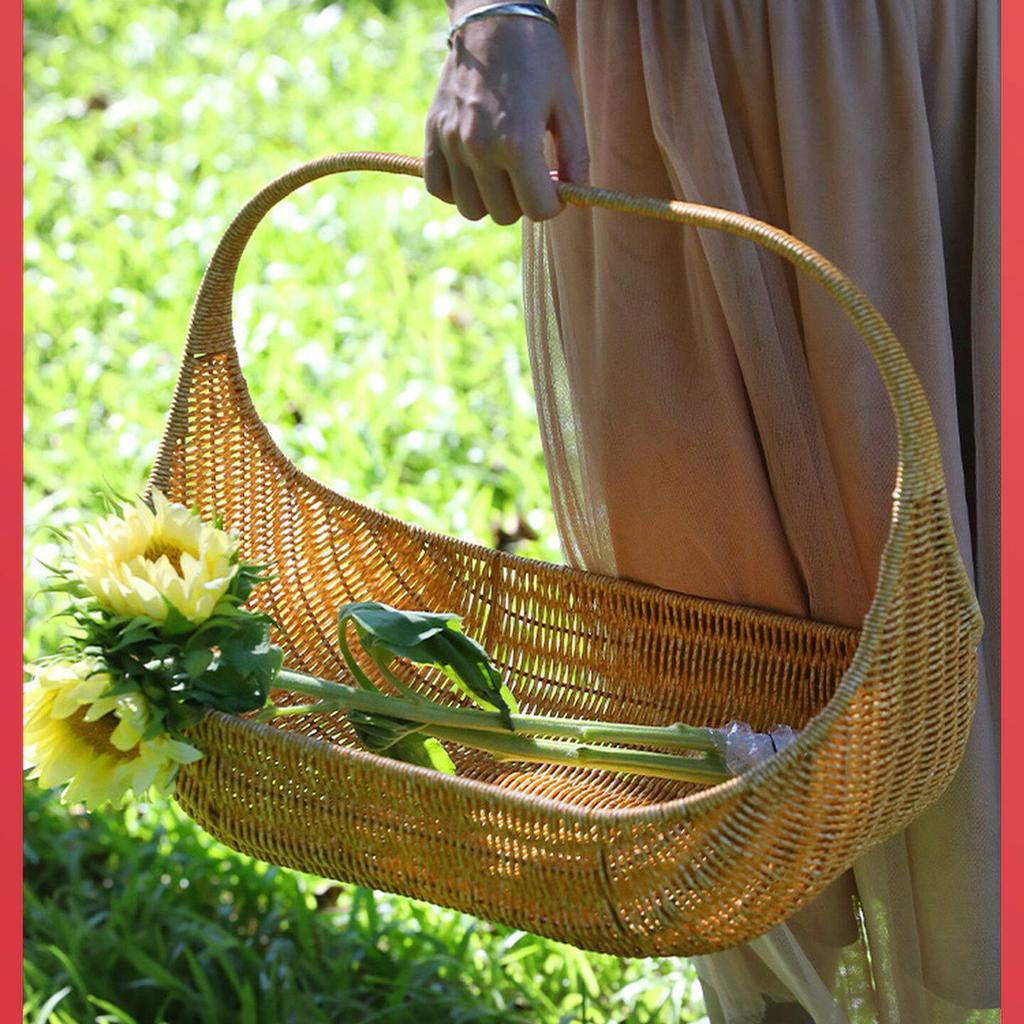Luxury Outdoor Rattan-Style Picnic & Gift Basket
