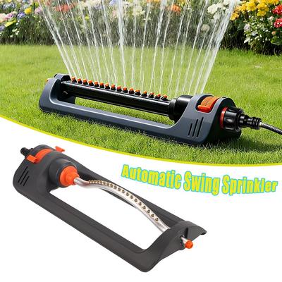 Oscillating Sprinkler for Garden Lawn Yard Watering Irrigation Efficient Water Sprayer Plants Flowers Adjustable Sprinkler Head