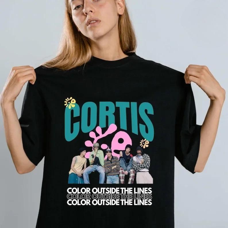 2026  Summer Fashion Trendy Tee Men Women Vintage Top CORTIS K-pop Fan Shirt Boy Group Shirts Merch Summer T-Shirt K Pop Music Shirt Kpop Fan
