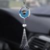 For Jeep Car Perfume Pendant Air Freshener Hanging Perfume Empty Bottle Car Rearview Mirror Metal Lace Pendant Car Decoration