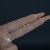 Mini Six-Pointed Star Earrings Simple Personality Small Zircon Star Earrings Student Daily Commute Earrings