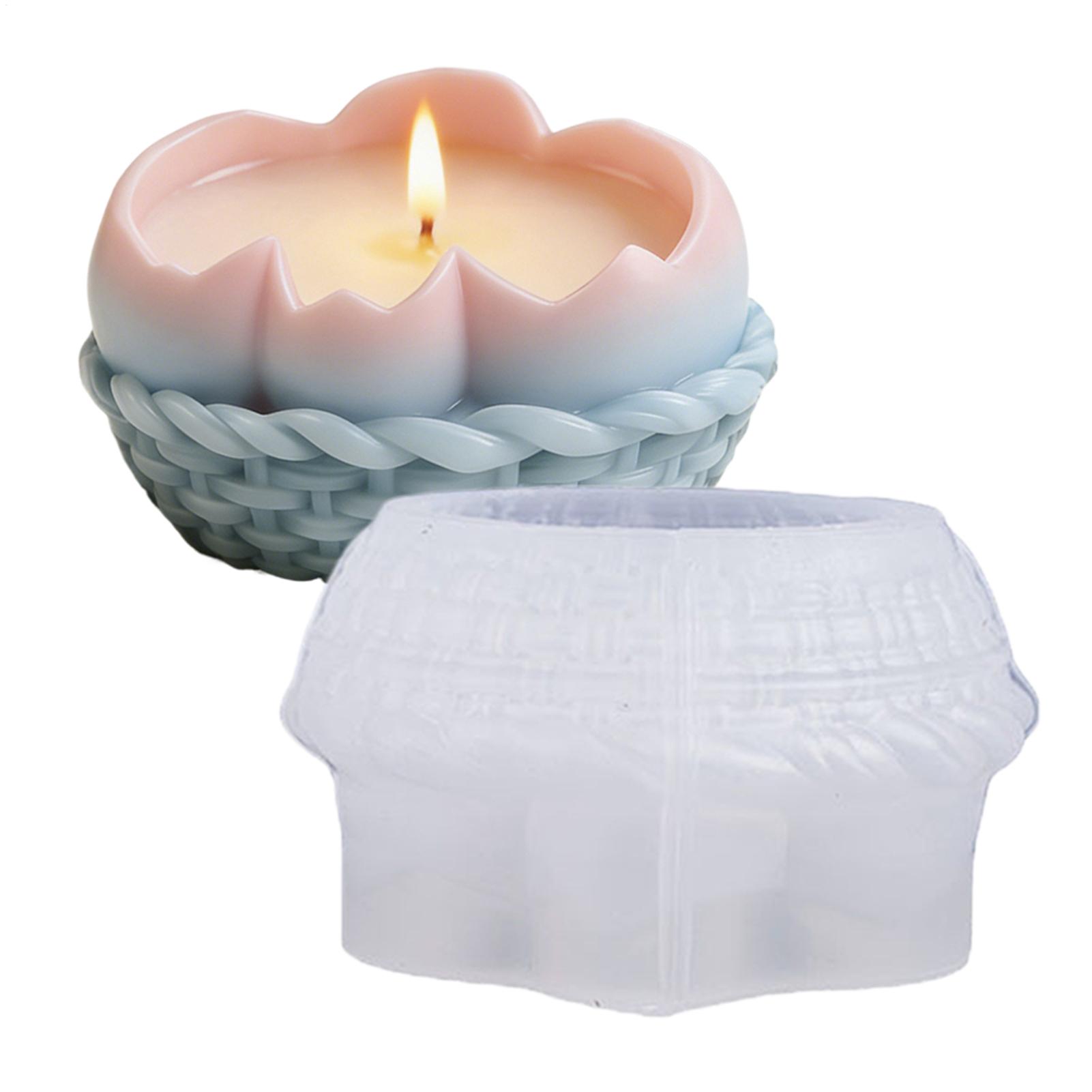 Силиконовая форма  Птичье гнездо  3D Корзинка для яиц Форма для смолы Антипригарная DIY Птичье гнездо Многоразовая Весенняя Пасхальная Декоративная Миска Форма для свечей CN