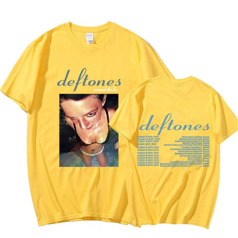 Футболка Summer Deftones Around The Fur Cotton 2XL чёрный — фото 5