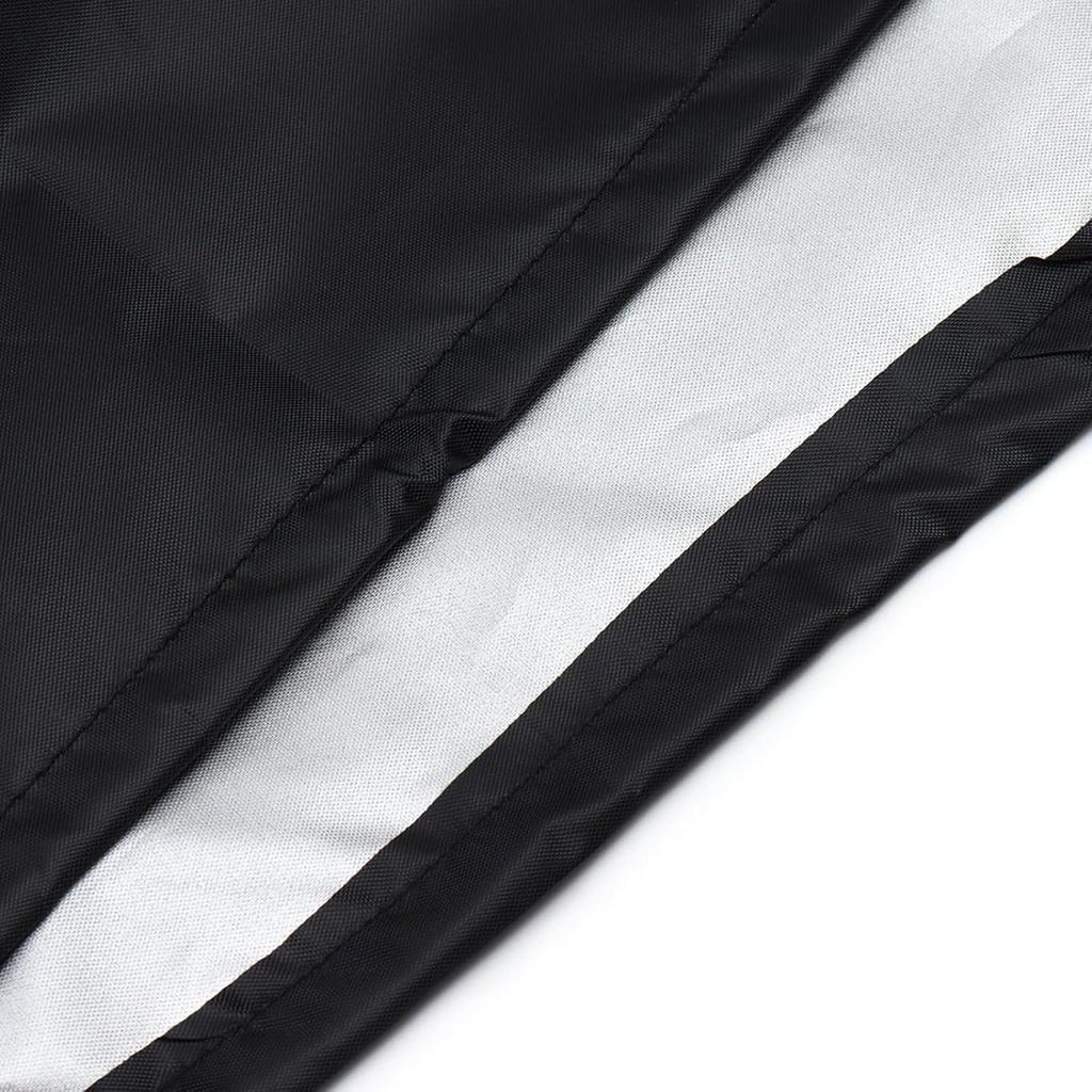 Square Hot Tub Cover Protector Waterproof Outdoor SPA Cover Cap for Square Hot Tub 94 × 94 × 33 Inch,Black (220 * 220 * 85CM)