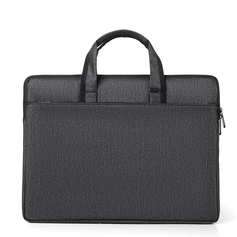 

TS JYL laptop bag,Slim Briefcase 14 Inch Laptop Simple Men Office Bag OneSize чорний