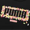 PUMA HARIBO T Shirts Unisex Black Crew Neck Moderate Straight Fit 532794-01