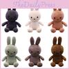Miffy Puppe Spielzeug Superweiches Plüschmaterial PP Baumwollfüllung Perfektes Geschenk für Kinder