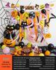 Halloween Kindergarten Party Wall Decor: Balloons & Props for Kids' Atmosphere