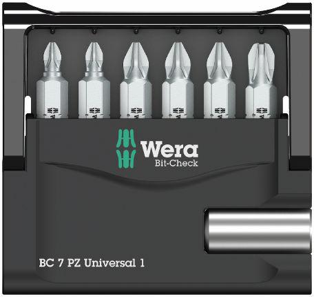 Bit-Check 7 Pz Universal 1 Bit Set, 7 Pieces - W05056296001