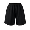Damen-Shorts mit elastischer Taille, lässige Lagen-Shorts