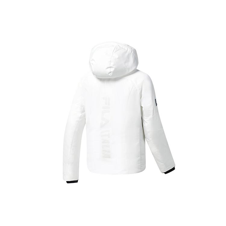 New FILA Down Jacket Women's White Jade Color A11W246909F-WT