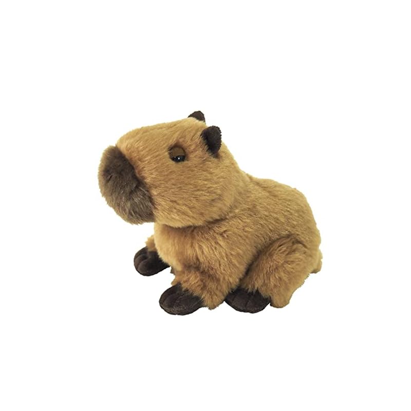 Sun Lemon Fluffy's Capybara Small Plush Toy, 12 X 13 X 18 Cm, Animal, P-7892