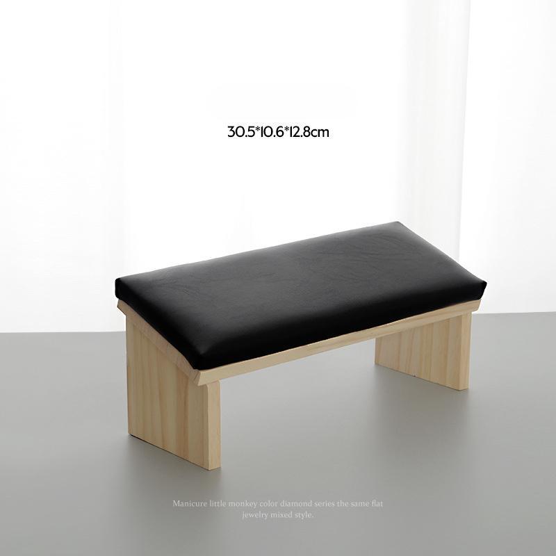 

М’який дерев’яний цвях Подушка для рук Подушка для рук Подушка для подушок Тримач для рук Підлокітник для рук чорний