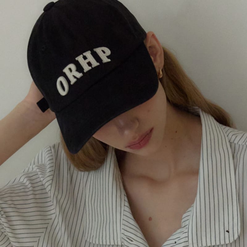 Ourhope ORHP Vintage-Washed Ball Cap - Black